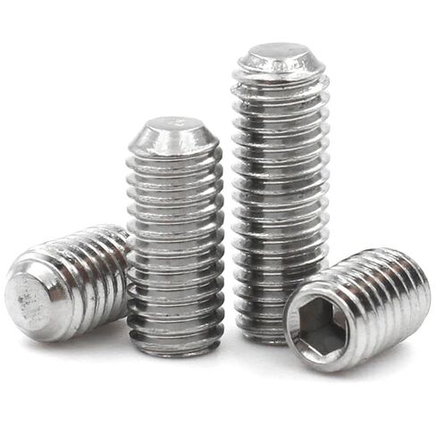 304 الفولاذ المقاوم للصدأ DIN916 مجموعة مقابس سداسية المسمار كأس نقطة M3 M4 M5 M6 M8 M10 M12-M16 30/35 مللي متر 10 قطعة (35 مللي متر ، M4 (10 قطعة)) in Kuwait