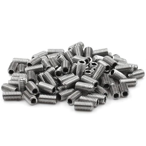 304 الفولاذ المقاوم للصدأ DIN916 مجموعة مقابس سداسية المسمار كأس نقطة M3 M4 M5 M6 M8 M10 M12-M16 30/35 مللي متر 10 قطعة (35 مللي متر ، M4 (10 قطعة)) in Kuwait