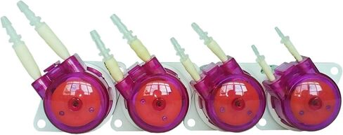 1pcs 12V/24V DC DIY Peristaltic Liquid Pump Dosing Pump Peristaltic Pump(2x4 pharmed bpt Tube,6V) in Saudi Arabia