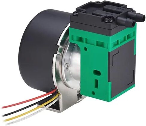 1-4.2LPM تيار مستمر فرش سرعة تنظيم مضخة فراغية صغيرة مضخة الضغط السلبي 12 فولت/24 فولت مضخة أخذ العينات الصغيرة تحليل الغاز (24 فولت G4BW24170S) in Kuwait