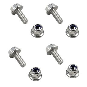 4 قطع 19M7775 14M7303 مسمار طرفي للبطارية ذو حواف سداسية وجوز متوافق مع جرار John Deere Lawn Tractor L100 L110 D150 D160 D170 G110 LX176 LX178 استبدال مسامير طرفية البطارية صواميل الفولاذ المقاوم للصدأ in Kuwait