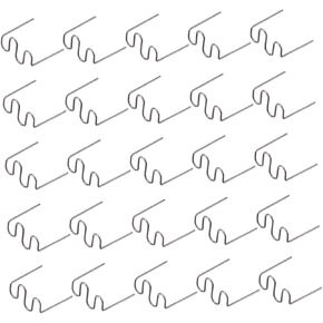 Holibanna 1000pcs Car Bumper Repair Welding Studs Plastic Welding Rods for Bumper Repair Kit Suitable for Car Types Easy to Use Accessories in Kuwait