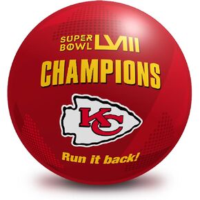 Officially Licensed NFL Kansas City Chiefs Super Bowl LVIII Champions Undrilled Bowling Ball in Saudi Arabia