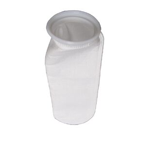10 Pack #4 Size 50 Micron Liquid Filter Bags, Polyester Felt with Polypropylene Ring, 4-1/8" Diameter x 14" Length, High Dirt Holding Capacity for Liquid Filtration in Kuwait