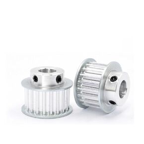 5M 17Teeth Timing Pulley BF Type Bore 5-10mm Slot Width 16/21mm 1Pcs(6mm,16mm) in Kuwait