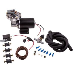 12 مضخة تفريغ معززة للطاقة الكهربائية مع مفتاح ضغط 18 بوصة إلى 22 بوصة جهاز تركيب خرطوم معدني أمامي يسار يمين 901-74587 in Kuwait