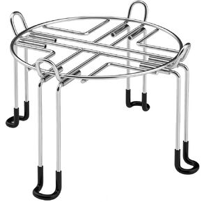 Gravity-Fed Water Filter System Stand, Detachable Stainless Steel Stand Compatible with Berkey Water Filter System Countertop, 9.25" Diameter by 5.9" Tall in Saudi Arabia