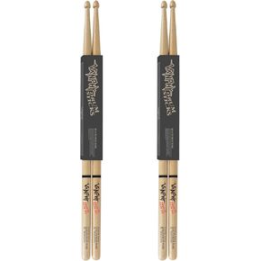 أعواد الطبل 5A أعواد طبلة هيكوري الأمريكية، عصا طبلة ذات طرف خشبي للآلات الموسيقية الاحترافية، عصا الطبل للمبتدئين والكبار والمحترفين مع حقيبة عصا (زوجان) in Kuwait