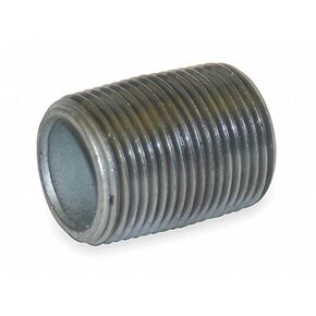 Beck 2" x Close Thread Galvanized Steel Nipple, Pipe Schedule 40 in Saudi Arabia