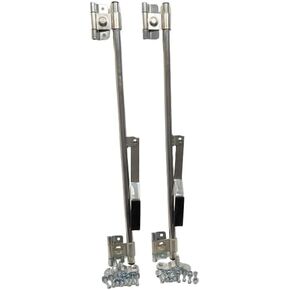 Trailer Cam Lock Door Latch (1 Pair) 36" L Tamperproof Hinge for Horse Cargo Enclosed Utility. Zinc Plated Finish to Deter corrision, Mount Hardware and hasp. in Kuwait