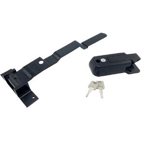  شريط كاميرا دوار أسود بمقبض مزلاج للباب مع قفل أسود in Kuwait