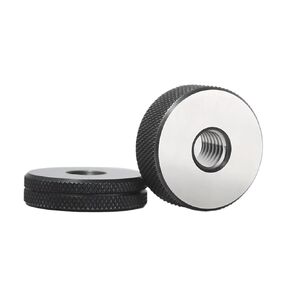 1 Set (1 Pass Gauge + Stop Gauge) 6G fine Thread, Internal, coarse Ring M0.8-M8.5(M2.5X0.45 T Z) in Saudi Arabia