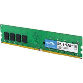 Ram Crucial 8GB DDR4 3200MHz CL22 (أو 2933 ميجا هرتز أو 2666 ميجا هرتز) ذاكرة سطح المكتب CT8G4DFRA32A (حزمة 5) in Kuwait