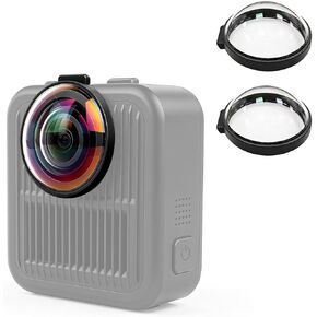 Lens Guard Compatible with GoPro Max PC Protective Cover, Anti-Scratch Lens Protector for Go Pro Max 360 Action Camera Accessories 2 pcs in Saudi Arabia