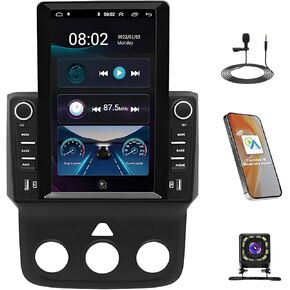 9.7" Car Radio for Dodge RAM 1500 2500 3500 2013 2014 2015 2016 2017 2018 2019 Wireless CarPlay Android Auto [2+32G] Touch Screen Double Din Stereo with GPS WiFi Bluetooth Backup Camera in Kuwait