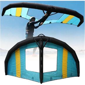 Inflatable Wing Foil,Wing Foil Kitesurfing, Handheld Inflatable Surfing Wing Kitesurfing Inflatable Foil Kite Wind Wings for Adult Beginner Water(5m3) in Kuwait