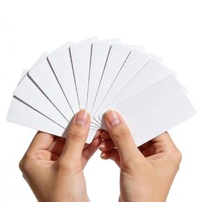 بطاقة RFID T5577 قابلة لإعادة الكتابة، بطاقة بيضاء قابلة للبرمجة 125 كيلو هرتز للتحكم في الوصول، استهلاك طاقة الفندق، عداد المياه، إدارة الأصول، ذاكرة 330 بت، 100000 دورة (10) in Kuwait