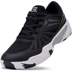 FENLERN Tennis Shoes for Men Wide Non Slip Pickleball Racquetball Arch Support Athletic Court Shoes Breathable Running Walking Sneakers in Kuwait