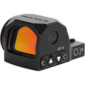GOWUTAR GP-6 Red Dot Sight for Pistols - 3 MOA RMR Footprint Red Dot Optic - Motion Awake - 7075 Aluminum IPX7 Waterproof Open Reflex Sights in Kuwait