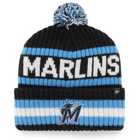 New Era Authentic NE17 Cold Weather Onfield Cuffed Knit Beanie Skully Cap Hat One Size Fit Most (Marlins 47 Bering Miami) Green in Kuwait