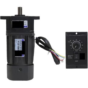 Asynchronous Motor 120W 110V/220V AC Gear Electric Single-Phase Variable Speed Adjustable Controller Governor with Eared Geared(100K(0-13.5RPM)) in Saudi Arabia