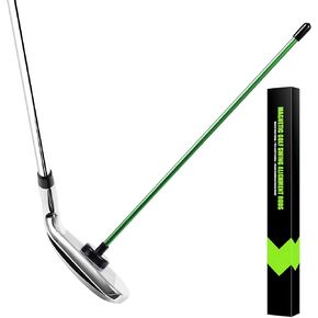 2 حزمة المغناطيسي نادي الغولف محاذاة عصا الغولف التدريب المعونة المغناطيس زاوية الكذب أداة التدريب الإيدز تصور يوضح الصحيح جولف سوينغ الهدف in Kuwait