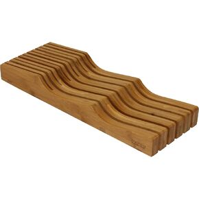 Oceanstar In-Drawer Bamboo Knife Organizer in Kuwait