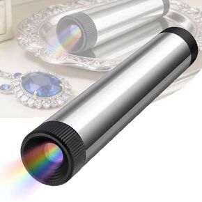 ERICAT Gem Full Spectrum Prism Spectroscope, Handheld Gemological Prism Spectrometer with 8mm Eyepiece and Quick Identification Gemstone, Portable and Compact, for Antique, Jewelers, Fairs in Kuwait