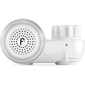 فلتر فلتر بيبي للعناية بالبشرة 2.0، صنبور فلتر حوض الحمام للعناية بالبشرة، إزالة الكلور بنسبة 99.9% - 0.000001 ملم من ألياف الكربون، تم اختباره سريريًا، ترطيب البشرة في أسبوعين (أبيض) in Kuwait