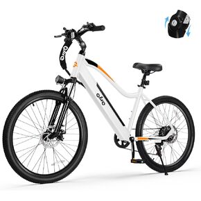 دراجة كهربائية Qlife Cityone للبالغين، 26 بوصة مع إطار 2.1 بوصة، 25 ميلا في الساعة و22 ميلا في الساعة حتى 40 ميلا، بطارية مدمجة قابلة للإزالة، دراجات إلكترونية بمحرك بقدرة 1200 وات و750 وات، دراجة جبلية كهربائية in Kuwait