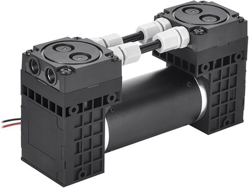 15LPM DC بدون فرش 200KPa أقصى ضغط إيجابي -85KPa أقصى ضغط سلبي مضخة هواء غشائية مضادة للتآكل غاز (12 فولت G7BL128515-2) in Kuwait