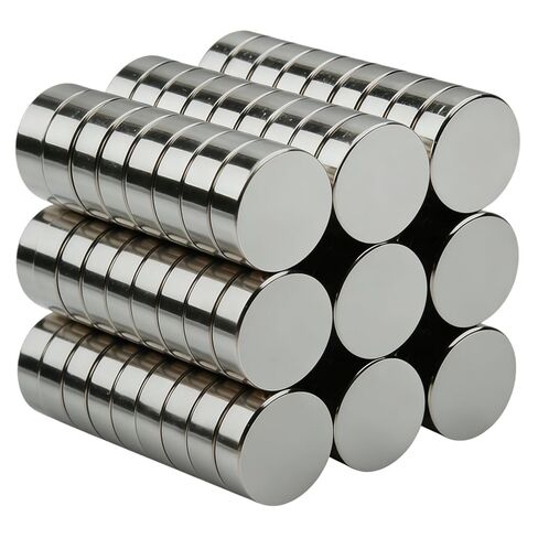 60 Pcs Small Strong Neodymium Magnets, 7x2.56 mm Tiny Disc Circle Magnets, Rare Earth Magnets for Refrigerator, Whiteboard, Tools, DIY, 3D Printing, Office, School in Saudi Arabia