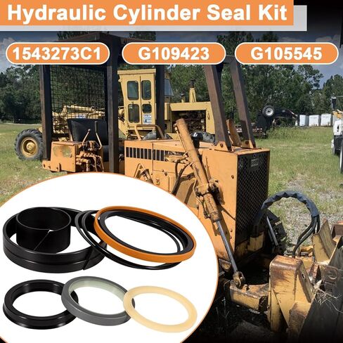 Hydraulic Cylinder Seal Kit 4" Bore 2" Rod Replace for 1543273C1 G109423 G105545 Suitable for Case 450, 450B, 450C, 455B, 455C, 550 in Saudi Arabia