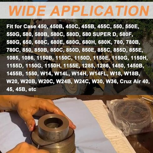 Hydraulic Cylinder Seal Kit 4" Bore 2" Rod Replace for 1543273C1 G109423 G105545 Suitable for Case 450, 450B, 450C, 455B, 455C, 550 in Saudi Arabia