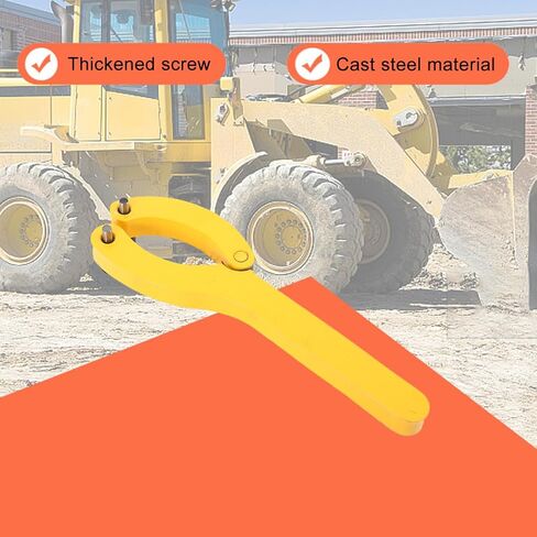 Excavator Cylinder Wrench for Cat 320/Komatsu PC200-210mm Opening Heavy Duty Hydraulic Cylinder Repair Tool in Kuwait