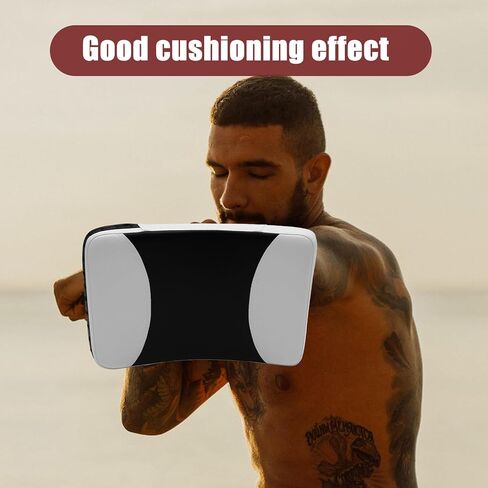 SUPVOX Taekwondo Kick Pad Sparring Gear Large Curved Kick Shield Black White Martial Arts Training Target and Adults in Saudi Arabia