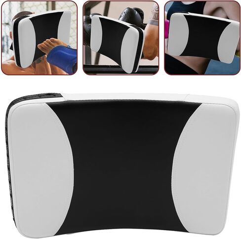 SUPVOX Taekwondo Kick Pad Sparring Gear Large Curved Kick Shield Black White Martial Arts Training Target and Adults in Saudi Arabia