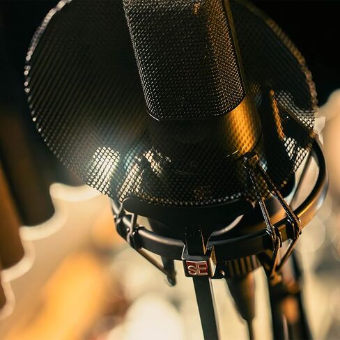 sE Electronics Isolation Pack with Integrated Metal Microphone Pop Filter & Microphone Shock Mount - Compatible with sE X1 Series or sE2200 Series Mics in Saudi Arabia