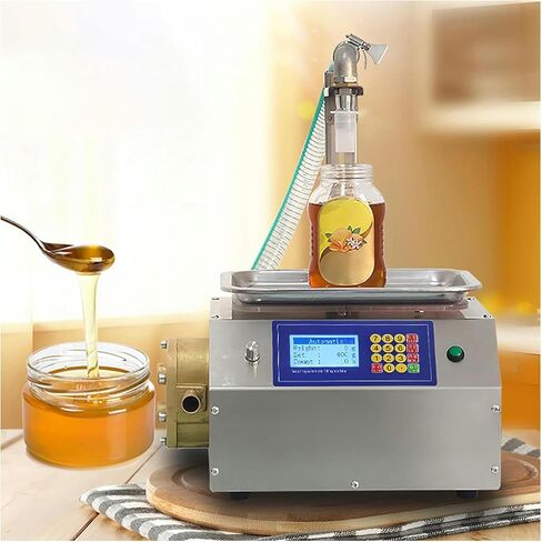 Automatic Honey Filling Machine,Gear Pump Digital Control Bottle Filling Machine,Quick Fill,for Viscous Liquid in Saudi Arabia