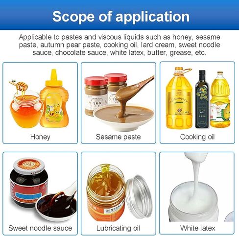 Automatic Honey Filling Machine,Gear Pump Digital Control Bottle Filling Machine,Quick Fill,for Viscous Liquid in Saudi Arabia