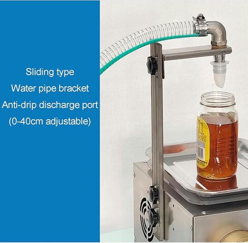 Automatic Honey Filling Machine,Gear Pump Digital Control Bottle Filling Machine,Quick Fill,for Viscous Liquid in Saudi Arabia