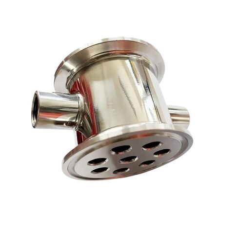 جهاز إزالة البلغم من النوع القصير 2 بوصة OD64mm مع خيط أنثى 1/4 بوصة، ارتداد، مكثف التقطير. L- 50 مم، صحي 304 من الفولاذ المقاوم للصدأ in Saudi Arabia