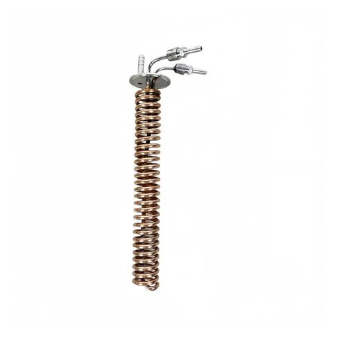 2inch FlangeOD64mm Tri Clamp Copper Dephlegmator/Distillation Condenser for Homebrew L-295mm Reflux Copper Cooling Coil in Saudi Arabia