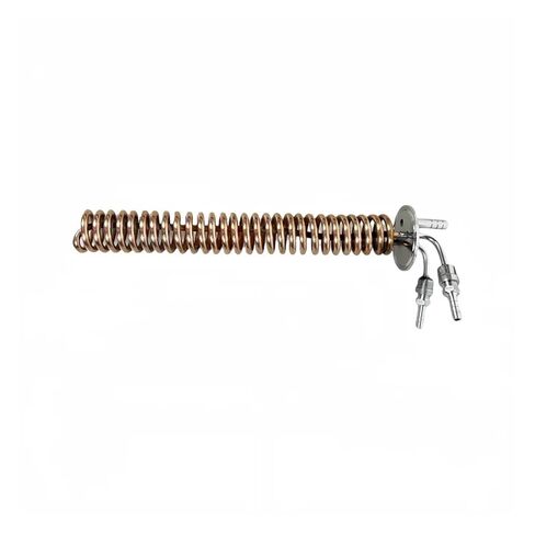 2inch FlangeOD64mm Tri Clamp Copper Dephlegmator/Distillation Condenser for Homebrew L-295mm Reflux Copper Cooling Coil in Saudi Arabia