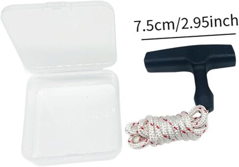 Starter Handle with Cord Lawnmower Replacement Gardening Lawn Braided Rope in Saudi Arabia