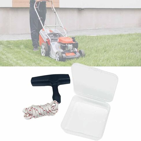 Starter Handle with Cord Lawnmower Replacement Gardening Lawn Braided Rope in Saudi Arabia