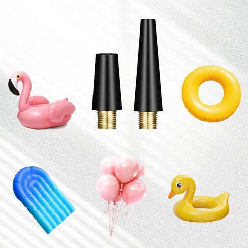 16 Pcs Universal Air Pump Adapter Kit, Bike Pump Valve Adaptors, Ball Pump Needles, Inflatable Nozzles for Inflatable Pool Toys, Bike Tires, Air Compressor, Air Mattress, Basketball in Saudi Arabia