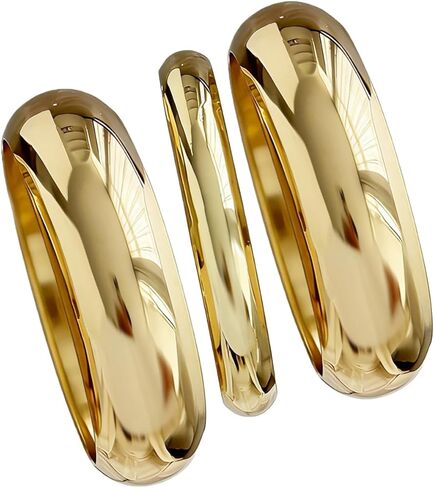 Chunky Gold Bangle Bracelets for Women Stack Trendy Silver Wide Wrist Statement Cuff Bracelet Arm Cuffs Upper Bangle Fashion Jewelry Gift Accessories in Kuwait