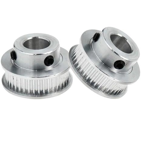 GT2 Timing Pulley 42/48Teeth Bore 5-12.7mm Belt Width 6/10mm 1Pcs(6.35mm,48Teeth-1pcs,Slot Width 11mm) in Kuwait