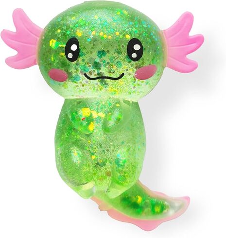 Axolotl Squishy Leaff Leaff Toy Toy Glitter Toys Toys Cute Malt Malt Axolotl Toy Toy Toys Toys البالغين تململون ألعابًا للأطفال البالغين ، وتفضل الحفلات على إغاثة القلق. in Kuwait